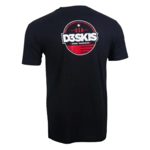 D3 Skis Black T-Shirt for sale. Watersports Warehouse, Cape Town