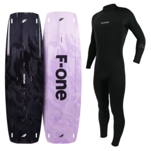 F-ONE Spark Carbon Complete Package + FREE Manera Classic Wetsuit for sale. Watersports Warehouse, Cape Town